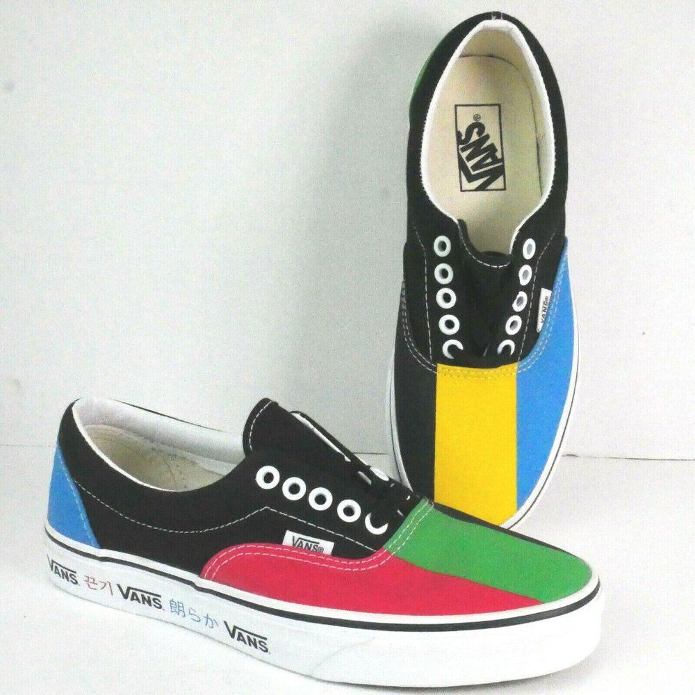 Vans ERA Spirit Multi True White Sneaker Men's Size 7, Women's 8.5 NO TA…